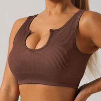 Crop top de sport pour femmes, vêtements de sport en gros, soutien-gorge de sport de haute qualité pour femmes