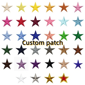 Patchs personnalisés sans minimum de commande, lettres brodées sur ordinateur, style dessin animé, en polyester thermocollant, pour logo et nom - Product Image 5