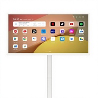 Nuevo Televisor Portátil Inteligente FHD de 32 Pulgadas, 2.ª Generación, 16 (8+8) GB de RAM + 128 GB, Android 15, Certificado EDLA, Ruedas Giratorias, Batería de 15000 mAh