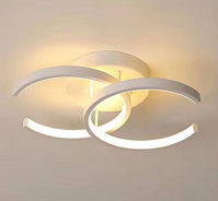 Luminaire de couloir LED minimaliste et moderne Plafonnier créatif monté en surface pour entrée Vestiaire Couloir pour salon AC - Product Image 6