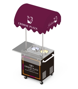 GALAXY PRO V2 carrello più popolare gelatiera per azienda yogurt macchina per negozio di alimentari all'aperto spazio di vendita al dettaglio caffè Gelato Bar - Product Image 1