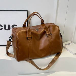 Bolsa de Viaje Multifuncional de Cuero Genuino, Gran Capacidad, Plegable, Antirrobo, Fabricante Mayorista - Product Image 5