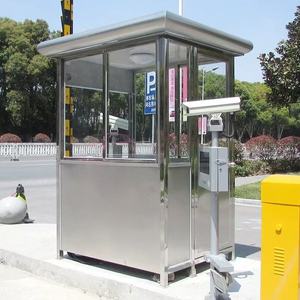 Caseta de Seguridad de Acero Inoxidable Grado 304 4 unidades soldadas para control de acceso a estacionamientos - Product Image 1