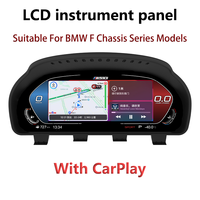 Pannello Digitale LCD per Cruscotto Auto, Quadro Strumenti Virtuale, Tachimetro per BMW Serie 5 6 7 F10 F06 F01 X3 X4 X5 con Navigazione GPS