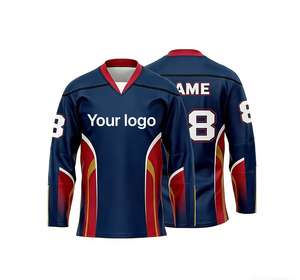 ชุดฮอกกี้น้ำแข็งออกแบบเอง สวมใส่สบาย ระบายอากาศได้ดี สำหรับทีม - Product Image 5