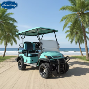 Golf Cart Elettrico Personalizzabile a 4 Posti con Elevata Capacità di Salita, Pneumatici All-Terrain per Campi da Golf - Product Image 1