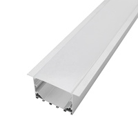 Nouvel Arrivage 5035A En Gros Profilé en T en Alliage d'Aluminium 66*35MM Série 6000 Éclairage Linéaire de Bureau Moderne Dimmable Haute CRI 95