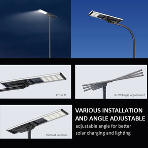Lampadaire Solaire Tout-<span class=keywords><strong>en</strong></span>-un 100W 120W 150W pour Rue, Éclairage Puissant et Économique <span class=keywords><strong>en</strong></span> <span class=keywords><strong>Ville</strong></span> - Product Image 6