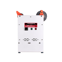 Scelleuse de conteneur de boîte à lunch de plateau de viande de tofu semi-automatique Machine à sceller ronde électrique avec options d'emballage en feuille et film