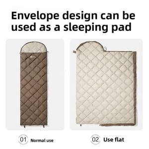 Saco <span class=keywords><strong>de</strong></span> <span class=keywords><strong>dormir</strong></span> portátil para un solo adulto extra grueso para acampar al aire libre - Product Image 6