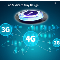 Exploter ApplePie Plus2 Japon Réseau 4G Sans Fil CarPlay Android 13 4 Go+64 Go Qualcomm Snapdragon 8 cœurs Prise en charge des cartes SIM/TF