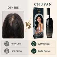 Crème Colorante Capillaire Permanente OEM ODM Marque Privée 100ml Noir Naturel Parfumée Applicateur Peigne Nourrissant Vente en Gros