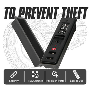 2-teiliges eingebautes Gepäck kombination schloss Koffer Ersatz-Passworts chlösser für 3-stelliges selbst einstellendes Fahr schloss - Product Image 3