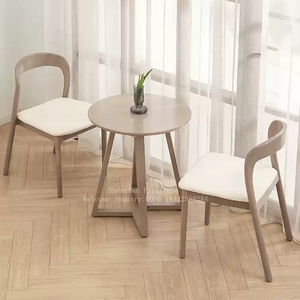 Maldives Design moderne Meilleur <span class=keywords><strong>prix</strong></span> Rembourré Beau restaurant Salon Cuisine Bord de mer Gris Style européen Chaises de salle à manger - Product Image 1
