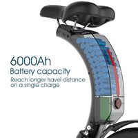 2021 nouvelle conception privée 100% cyclomoteur pliant Scooters cyclomoteurs électriques deux roues vélo électrique vélo en gros Gyroor
