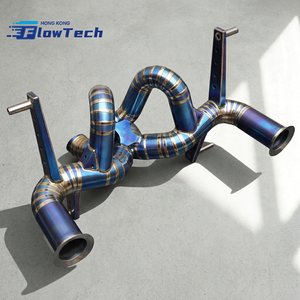 ท่อไอเสียไทเทเนียม Valvetronic สำหรับ Lamborghini Aventador LP740/LP740S 6.5L แบบมีวาล์วควบคุมเสียง  แบบ Catback/Axleback - Product Image 3