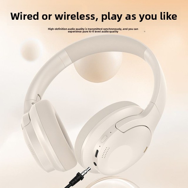 Wireless Over-Ear for 5.3 Headphones 2026 New Private Mold Active Noise Cancellation Hi-Res Audio Life Waterproof