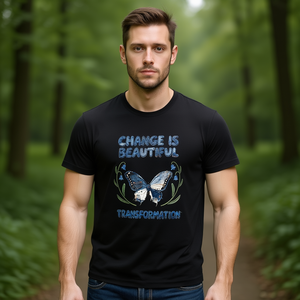 T-Shirt Unisex 210GSM 100% Cotone, Casual, Traspirante, Resistente, con Stampa DTF, Maglietta da Uomo - Product Image 3