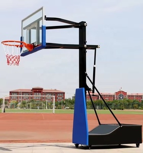 Canestro da <span class=keywords><strong>Basket</strong></span> portatile regolabile con sistema di supporto per cerchione, supporto da <span class=keywords><strong>Basket</strong></span> per esterni e interni/canestro da <span class=keywords><strong>Basket</strong></span> - Product Image 5