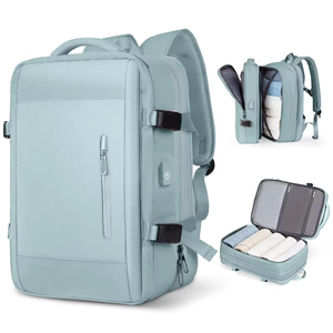 High Quality Unisex Oxford <b>Laptop</b> <b>Backpack</b> Waterproof Zipper Closure Large Expandable Anti-Theft Designer Computer Polyester - Product Image 2