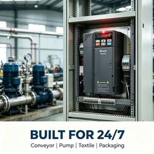 เดลต้า MS300 VFD17AMS43AFSAA สามเฟส460V 7.5kW AC ไดรฟ์อัตโนมัติอุตสาหกรรม - Product Image 3