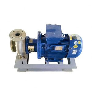 Pompe centrifuge horizontale monophasée à aspiration axiale de 4 pouces en acier inoxydable pour l'irrigation agricole et l'eau propre - Product Image 5