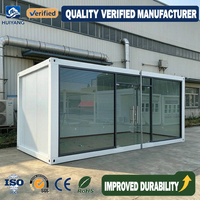 Bâtiment de magasin de détail modulaire préfabriqué en conteneur, centre commercial préfabriqué en conteneur