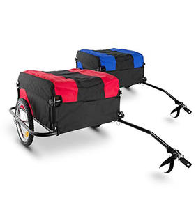 Remorque à bagages pour vélo Remorque à bagages pliable pour vélo avec roues à dégagement rapide et housse amovible - Product Image 6