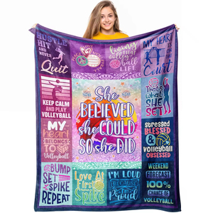 Nouvelles conceptions de couvertures en flanelle polyester personnalisées avec nom, pour une utilisation en extérieur toute l'année, 150x130cm, pour enseignants - Product Image 1
