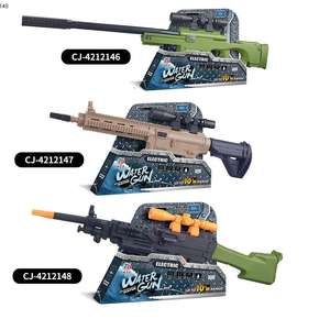 ปืนฉีดน้ำไฟฟ้าแรงดันสูง รุ่น M249 ของเล่นแบตเตอรี่ ปืนฉีดน้ำไฟฟ้าทหาร - Product Image 6