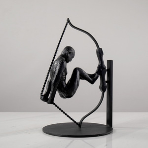 Supporto per <span class=keywords><strong>Libri</strong></span> in Ghisa con Base in Marmo, Decorazione da Scrivania, Regalo Aziendale per Anniversario, Ornamento da Ufficio, Direttamente dalla Fabbrica - Product Image 4