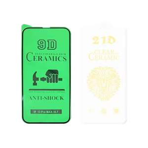 Pellicola Protettiva in Ceramica Nano per Cellulari 9D 100D 21D all'Ingrosso per iPhone/Realme/Samsung/Xiaomi/<span class=keywords><strong>Huawei</strong></span>/Oppo - Product Image 1