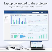 Xput USB-C Typ-C Stecker auf VGA Stecker Adapterkabel 1080P 60Hz HD-Video-Verbindungskabel für MacBook Pro Laptop Monitor Projektor