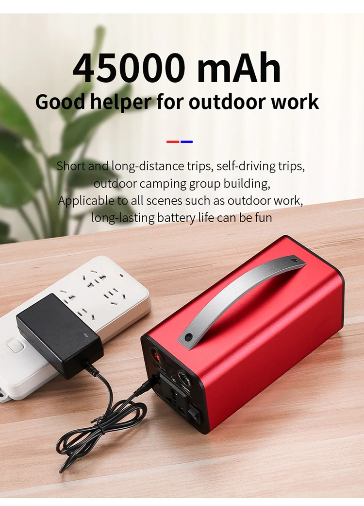 Newest factory sale electricity generation portable safe battery charger multi-function portable power station - Power Station - 4