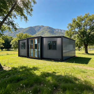 Casa Contenedor Expandible <span class=keywords><strong>de</strong></span> 2 Dormitorios, Edificio Prefabricado, Cabaña Móvil Portátil para Hotel o Resort, Lista para Enviar desde China - Product Image 3