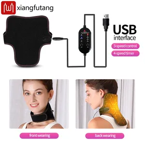 Cổ massager-3-nhiệt & rung động làm giảm cổ tử cung đau cơ bắp cứng nhắc làm tăng lưu lượng máu và doanh ấm áp người cao niên & Thể dục người hâm mộ - Product Image 4