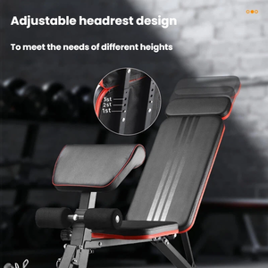 Banc de musculation réglable multi-positions pour haltères et barres, idéal pour la maison - Product Image 5