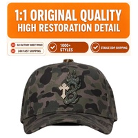Gorras de Béisbol de Gamuza de 5 Paneles con Bordado 3D Personalizado del Fabricante Thirty One Hats, Originales y Auténticas El Mago 31 Hats, Disponibles en Stock