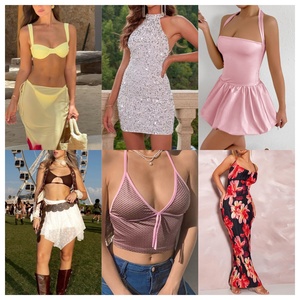 Vêtements sexy de haute qualité en gros pour femmes et enfants, ensembles, robes grandes tailles en balles, prix bon marché de qualité - Product Image 5
