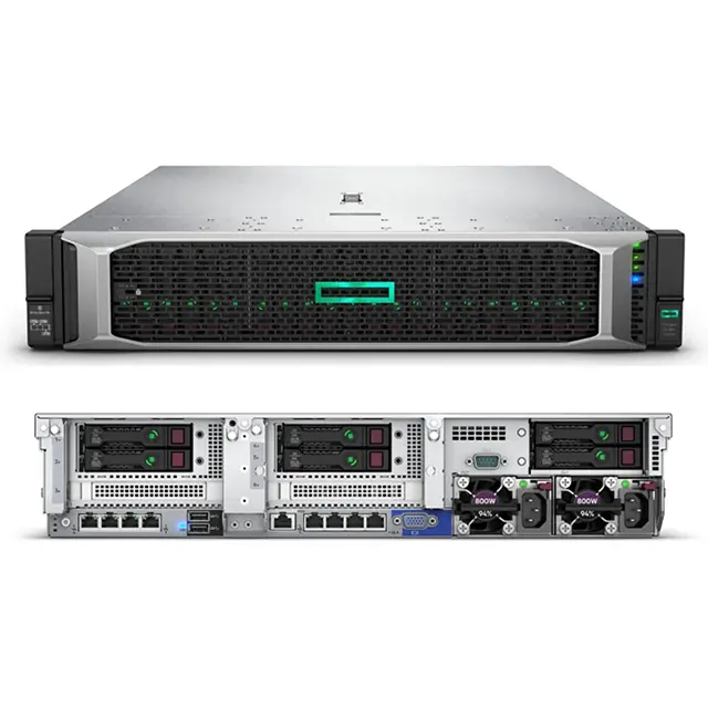 Top Quality HPE Proliant DL360 Gen 10 servidor inter xeon 4215r 12sff Rack Mount Server Case hp dl380