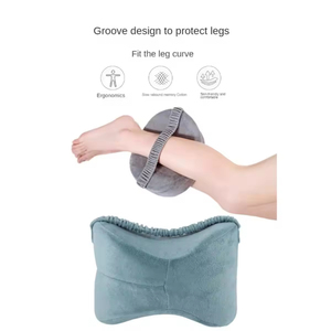 Oreiller en mousse à mémoire de forme pour le soulagement des douleurs au genou, aux jambes et au bas du dos, pour femmes enceintes et sciatique, léger, facile à nettoyer, pour un sommeil profond et respectueux de l'environnement - Product Image 3