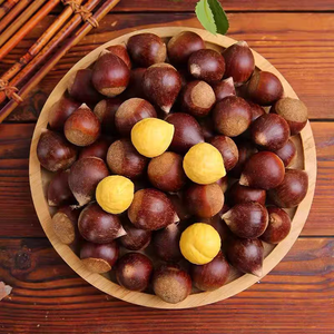 Hàng bán chạy MING LIANG Hạt dẻ Trung Quốc ngon ngọt tươi ngon 500g Hộp Đóng gói Loại A Hình tròn - Product Image 2