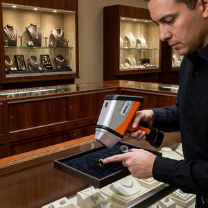 เครื่องวิเคราะห์ XRF แบบพกพาสำหรับทดสอบทองคำ เครื่องทดสอบโลหะหนัก XRF สำหรับการวิเคราะห์ทองคำ เงิน แพลตตินัม และการวิเคราะห์อื่นๆ อย่างแม่นยำ - Product Image 2