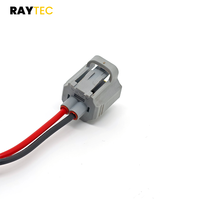 Capteur de température d'eau de refroidissement avec connecteur en cuivre, prise de câblage électrique automobile 12V 10A pour capteur de moteur de voiture Corolla