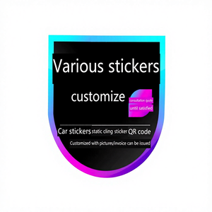 Wholesale Eco-Friendly Cartoon PVC Stickers Long-Lasting Self-Sticking for Vehicle Branding Business Promotions Customized