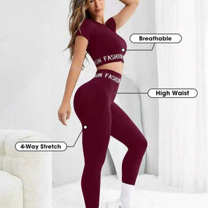 Women Yoga Clothes Sportswear Sexy Butt <strong>Lilt</strong> Gym Wear Set Seamless Fitness Yoga Workout Sets - Product Image 1