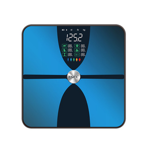 Báscula Digital de gran pantalla con bluetooth ITO, control del ritmo cardíaco, carga por USB, APP - Product Image 1