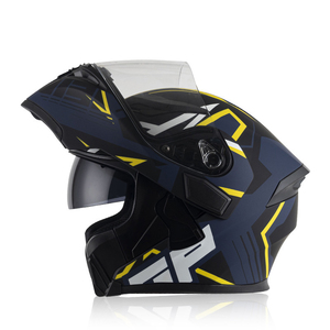 <span class=keywords><strong>Casque</strong></span> de moto <span class=keywords><strong>intégral</strong></span> à visière relevable en fibre de carbone Jiekai, double visière, certifié DOT, pour hommes - Product Image 2