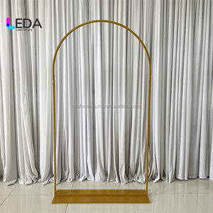 LEDA - Juego de Telones de Fondo Azules para Bodas, Diseño Único, Ideal para Decorar Arcos de Fondo para Fiestas de Boda - Product Image 4