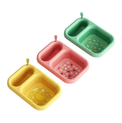 Nouvelle version en gros PP Portable pliable bébé bassin de bain Mulitfuntion voyage enfant en bas âge enfants bassin